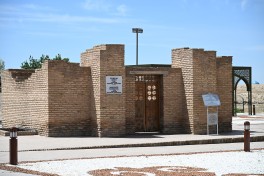 President Ilham Aliyev and other participants of OTS informal summit tour cultural sites in Turkistan