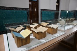 President Ilham Aliyev and other participants of OTS informal summit tour cultural sites in Turkistan