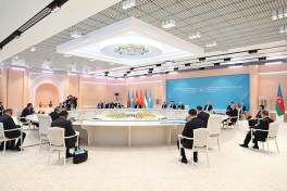 President Ilham Aliyev attends OTS Informal Summit in Turkistan - UPDATED - 1 