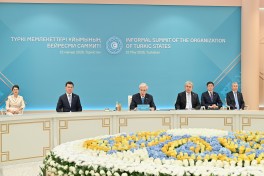President Ilham Aliyev attends OTS Informal Summit in Turkistan - UPDATED - 1 