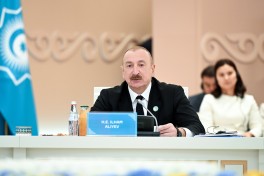 President Ilham Aliyev attends OTS Informal Summit in Turkistan - UPDATED - 1 