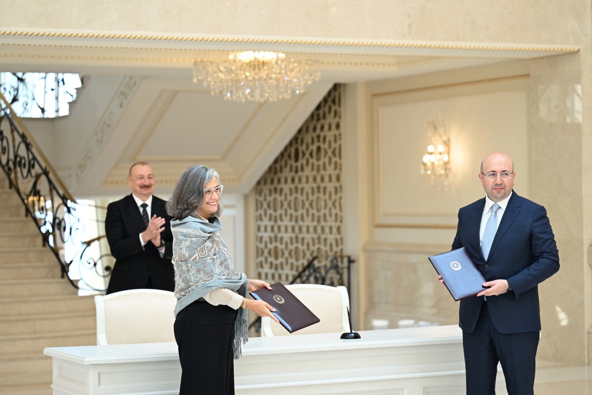 UN-Habitat Executive Director shares post about meeting with President Ilham Aliyev