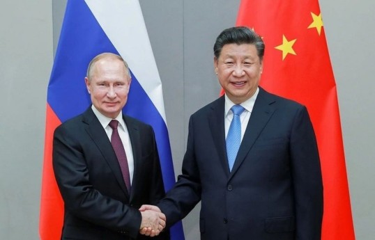 Russian President Vladimir Putin, Xi Jinping, President of the People's Republic of China