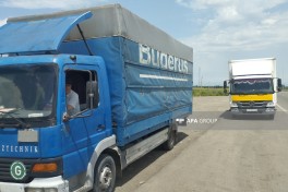 Azerbaijan sends next relocation convoy to Shukurbeyli village in Jabrayil, families receive apartment keys - UPDATED 