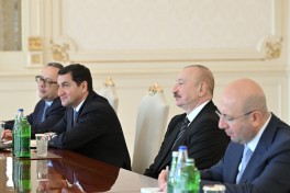 President Ilham Aliyev receives UN-Habitat Executive Director
