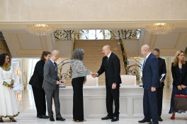 President Ilham Aliyev receives UN-Habitat Executive Director