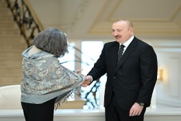 President Ilham Aliyev receives UN-Habitat Executive Director