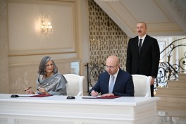 President Ilham Aliyev receives UN-Habitat Executive Director
