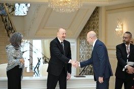President Ilham Aliyev receives UN-Habitat Executive Director