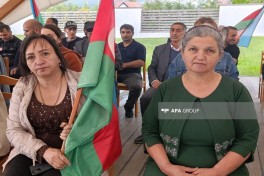Azerbaijan relocates former IDPS to several villages of Khojaly district, families receive apartment keys - PHOTO  - UPDATED 