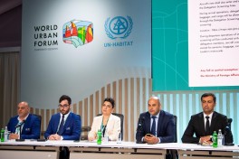 Briefing held on high-level participation and official visits during WUF13