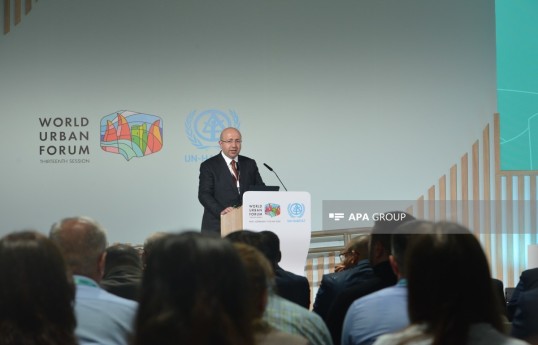 Chairman of the State Committee for Urban Planning and Architecture and National Coordinator for WUF13, Anar Guliyev