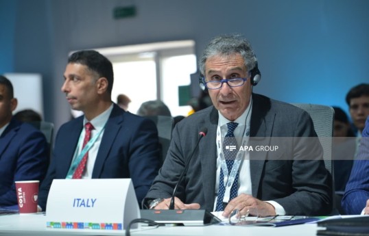 Italy’s Deputy Minister for Environment and Energy Security Claudio Barbaro