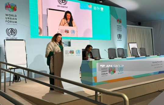 UN-Habitat representative Raina Hedeya