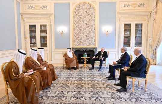 President Ilham Aliyev received Minister of Energy and Infrastructure of the United Arab Emirates - UPDATED 