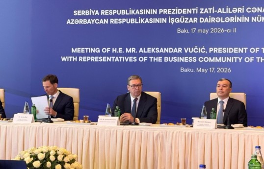 Serbian President: Our trade turnover with Azerbaijan should be five times higher than today's level
