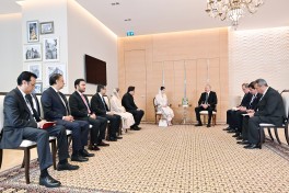 President Ilham Aliyev received Chief Minister of Pakistan's Punjab Province - UPDATED 