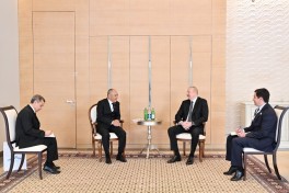 President Ilham Aliyev received Chairman of State Committee for Construction of City of Arkadag of Turkmenistan - UPDATED 