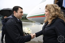 Bulgarian President Iliana Iotova arrives in Azerbaijan