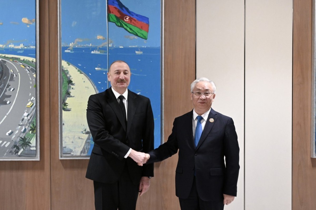 President Ilham Aliyev received Vice Premier of the State Council of China