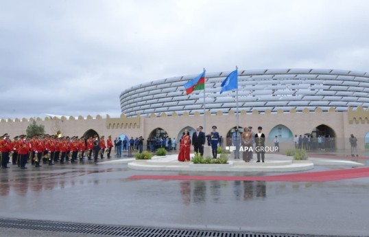 First day of WUF13 marked by flag raising ceremony and Assembly sessions