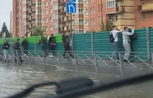 Heavy rains cause flooding in Moscow after two days of downpours - VIDEO 
