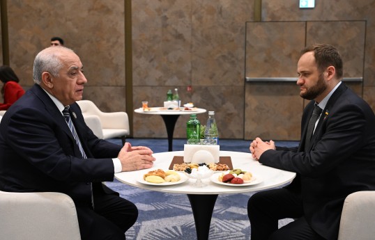 Prime Minister Ali Asadov holds series of meetings within framework of WUF13 opening ceremony