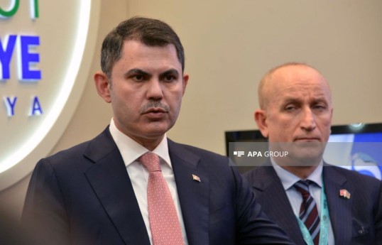 Türkiye’s Minister of Environment, Urbanization and Climate Change Murat Kurum