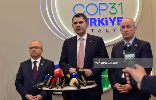 Murat Kurum: More than 100,000 participants expected to attend COP31