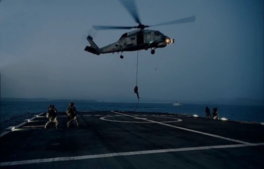 Task on seizing a vessel successfully accomplished in “EFES-2026” exercise - VIDEO 