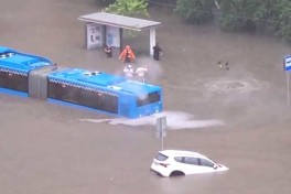 Heavy rains cause flooding in Moscow after two days of downpours - VIDEO 