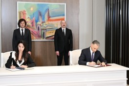 President Ilham Aliyev met with Prime Minister of Georgia