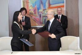President Ilham Aliyev met with Prime Minister of Georgia