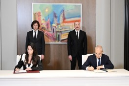 President Ilham Aliyev met with Prime Minister of Georgia