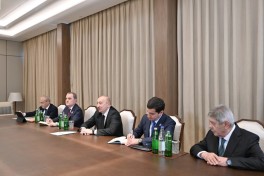 President Ilham Aliyev met with President of Uzbekistan Shavkat Mirziyoyev