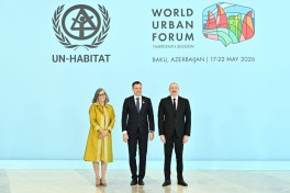 Opening ceremony of WUF13 held in Baku, President Ilham Aliyev addressed event -  LIVE  - UPDATED - 2 