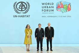 Opening ceremony of WUF13 held in Baku, President Ilham Aliyev addressed event -  LIVE  - UPDATED - 2 