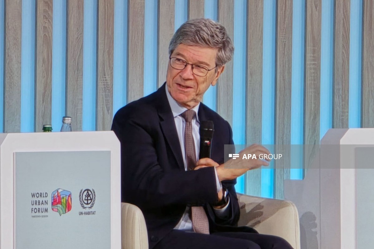 Jeffrey Sachs, President of the Sustainable Development Solutions Network (SDSN)