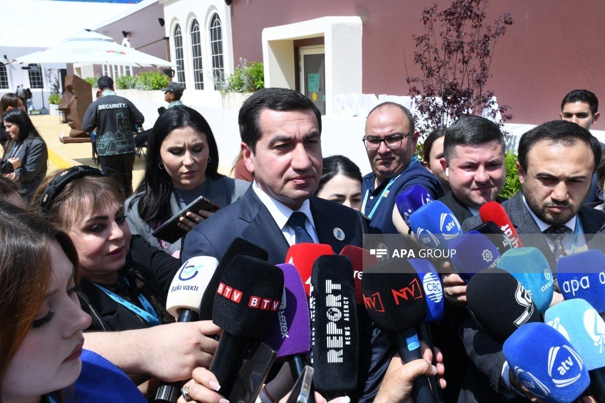 Assistant to the President of Azerbaijan and Head of the Foreign Policy Affairs Department of the Presidential Administration Hikmat Hajiyev