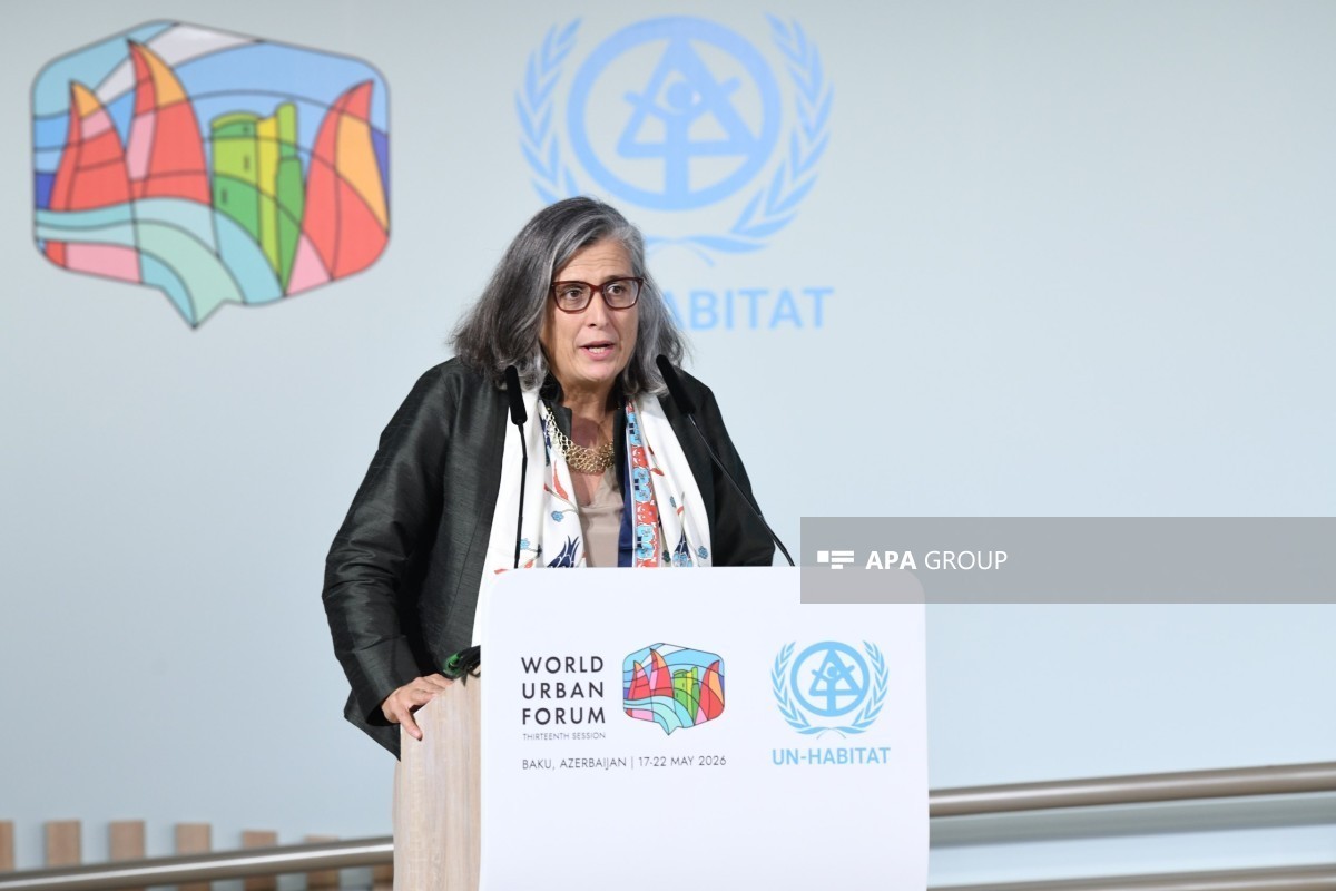 Anaclaudia Rosbach, Executive Director of the United Nations Human Settlements Programme (UN-Habitat), at the Global Partnerships and Decision-Making event