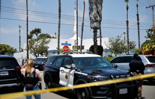 Five dead, including two suspects, after shooting at San Diego mosque