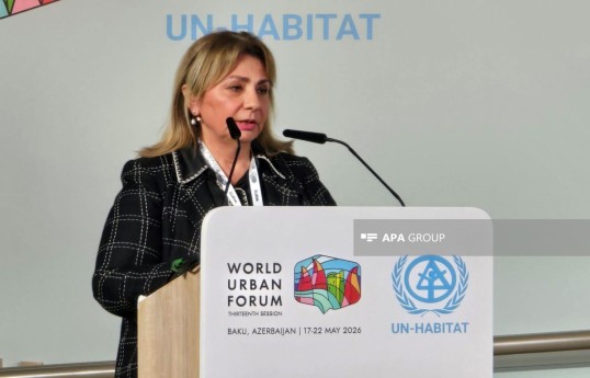 Deputy Head of the Office of the State Committee for Urban Planning and Architecture and Deputy National Coordinator of WUF13 Gulshan Rzayeva