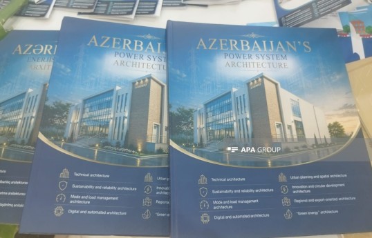 Two publications dedicated to Azerbaijan's energy system presented at WUF13 - PHOTO 