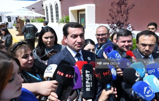 Assistant to the President of Azerbaijan and Head of the Foreign Policy Affairs Department of the Presidential Administration Hikmat Hajiyev