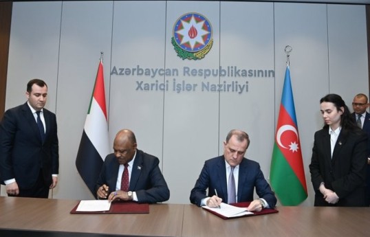 Azerbaijan, Sudan sign agreement on visa exemption for diplomatic passport holders