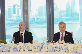 Official reception held in honor of heads of state and delegations participating in WUF13