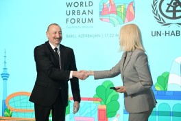 President Ilham Aliyev was interviewed by Euronews TV - PHOTO 