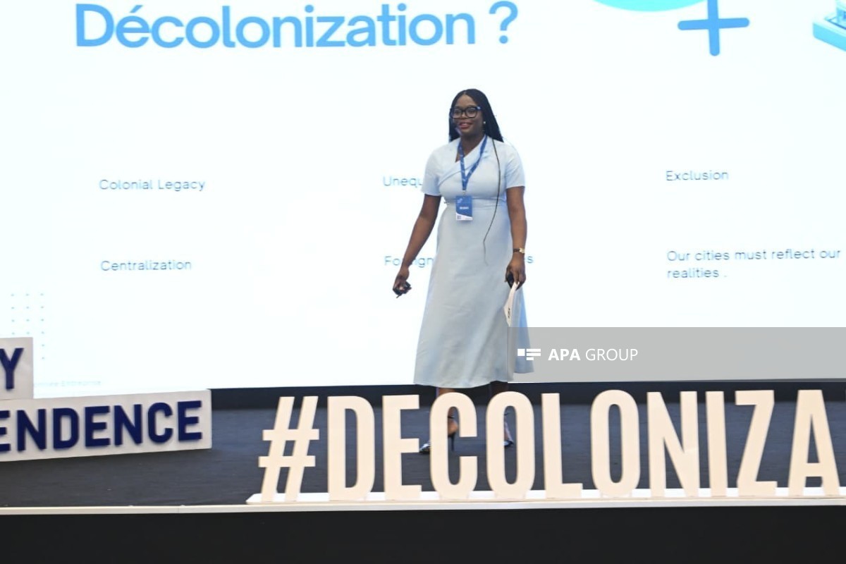 Momo Marline Mylene, a representative from French Guiana and head of the media organization “Kwakproduction”