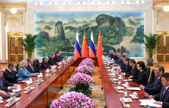 Putin meets with Chinese leader in Beijing