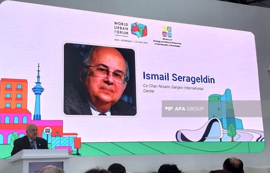 Ismail Serageldin, Co-Chair of the Nizami Ganjavi International Center